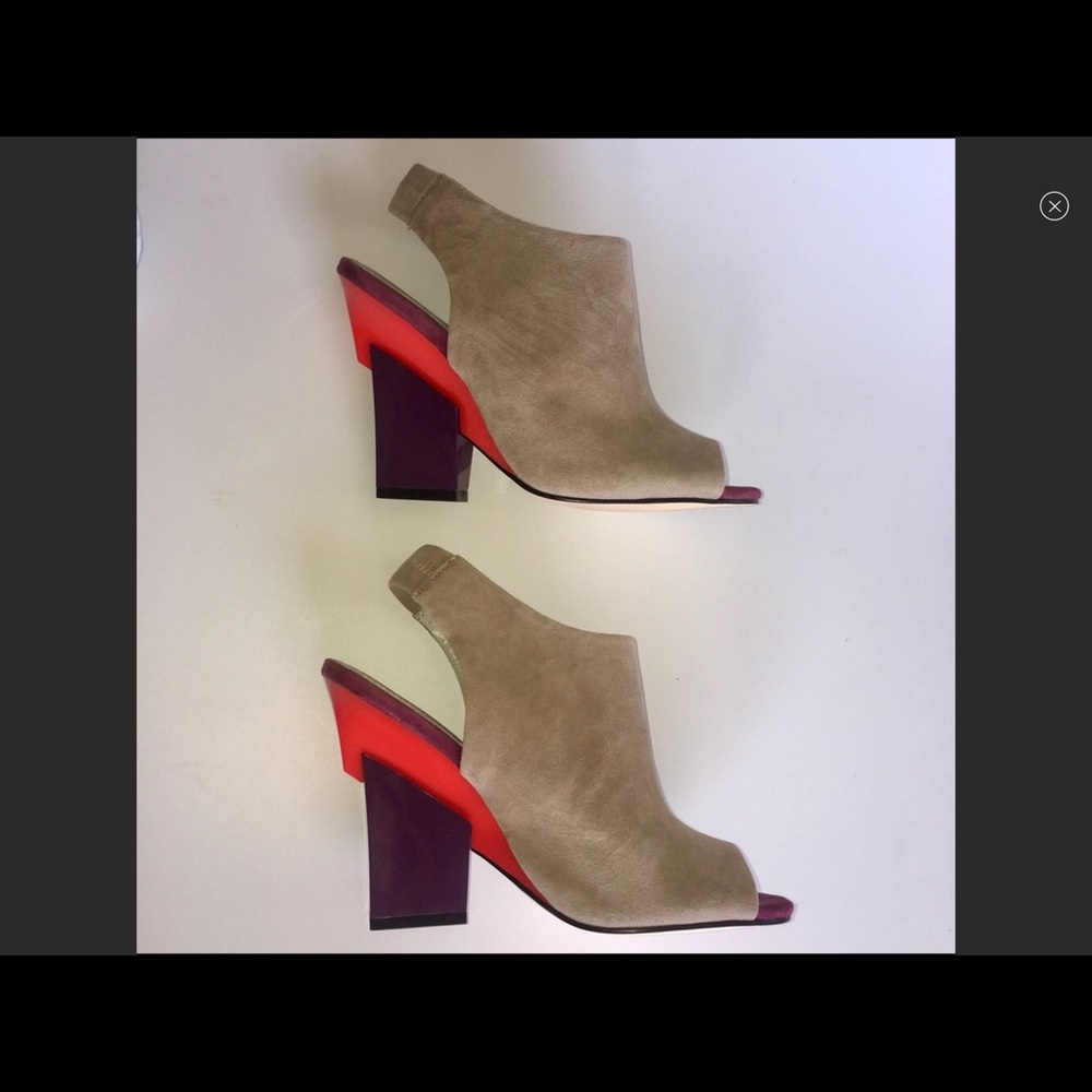 Calvin Klein Mink Suede Gilliane Sandal